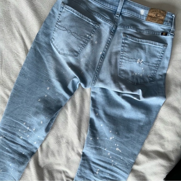 LUCKY BRAND LOLITA MID RISE LIGHT WASH DENIM JEANS SIZE 26 - Picture 5 of 9